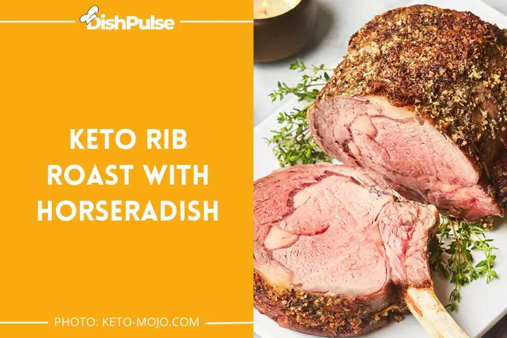 Keto Rib Roast with Horseradish