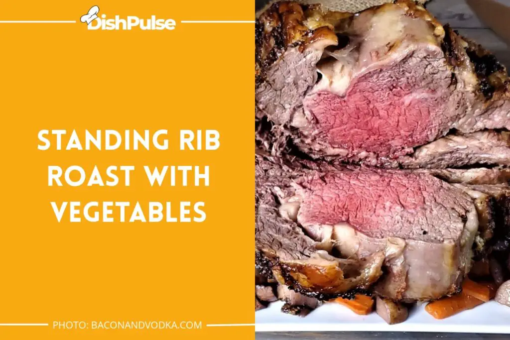 Standing Rib Roast with Vegetables